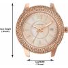 imageFossil Womens Stella Quartz Stainless Steel Multifunction WatchRose Gold Mini