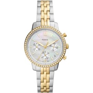 imageFossil Womens Neutra Quartz Stainless Steel Chronograph WatchGoldSilver