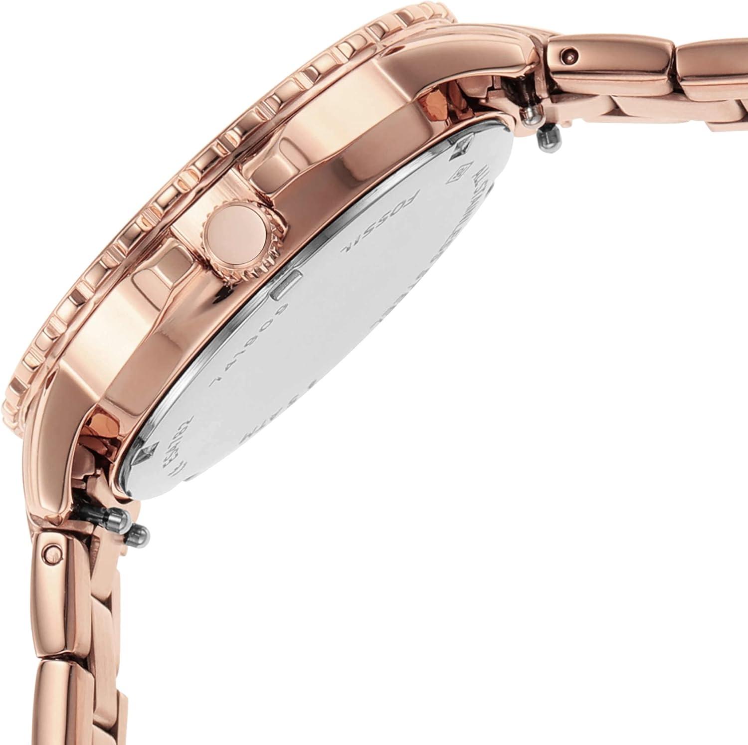 imageFossil Womens Izzy Quartz Stainless Steel Multifunction WatchRose Gold