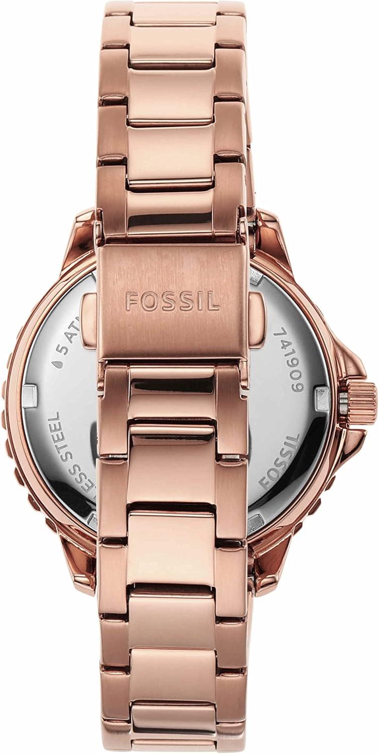 imageFossil Womens Izzy Quartz Stainless Steel Multifunction WatchRose Gold